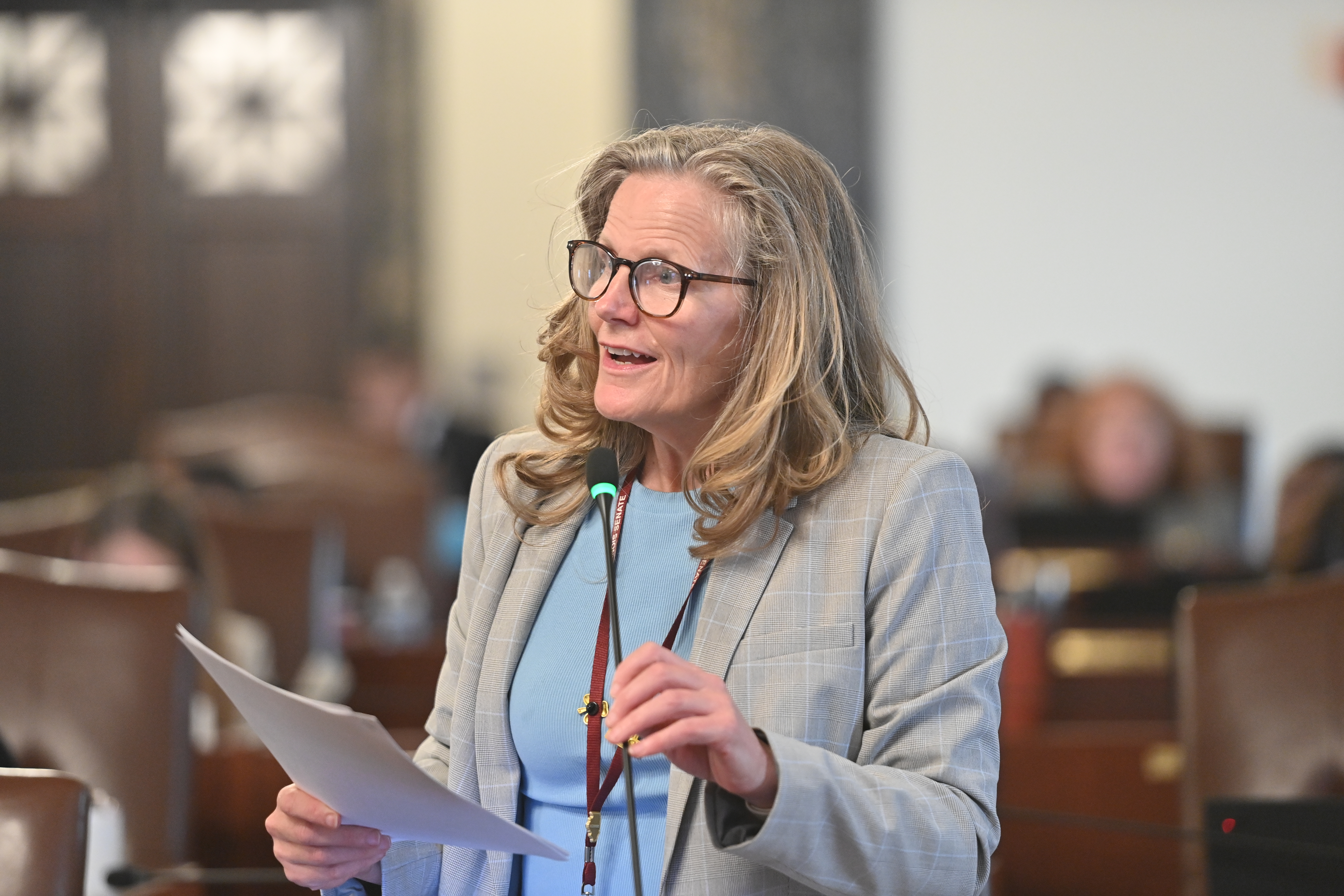 State Senator Laura Ellman