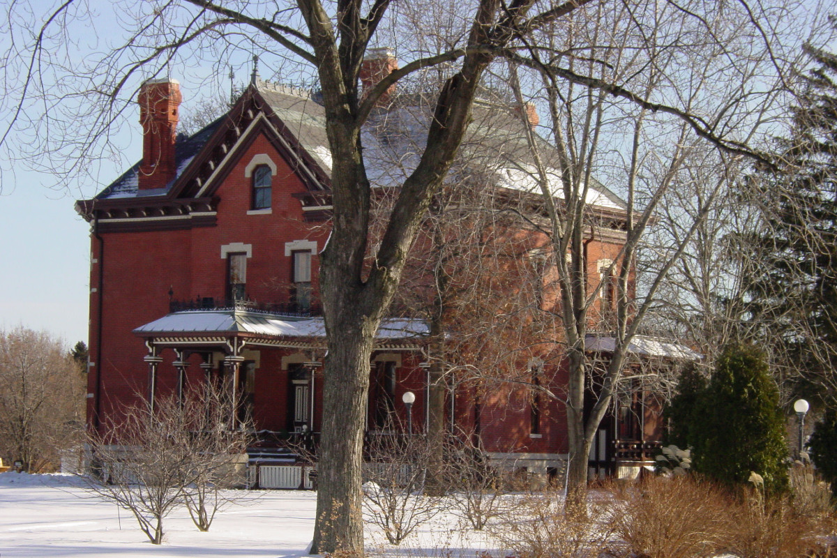 Martin Mitchell Mansion Naper Settlement Naperville Illinois r