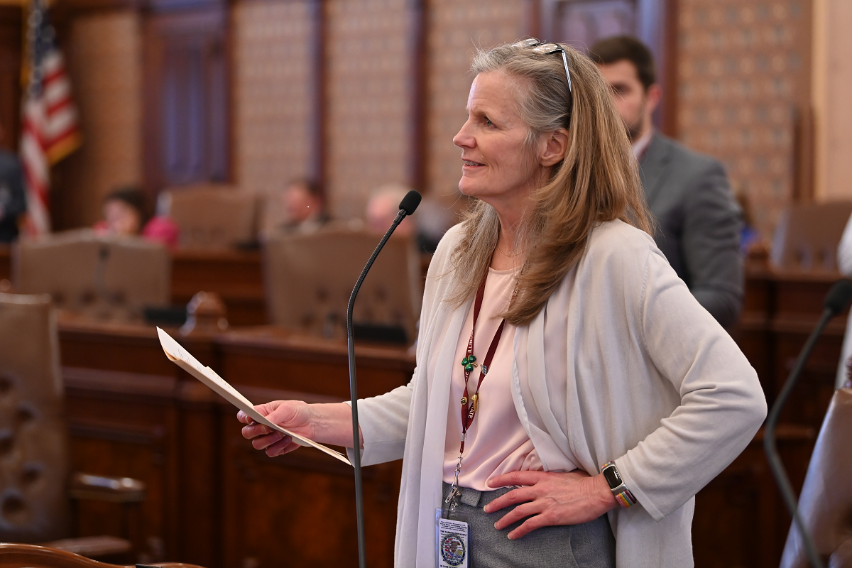 State Senator Laura Ellman
