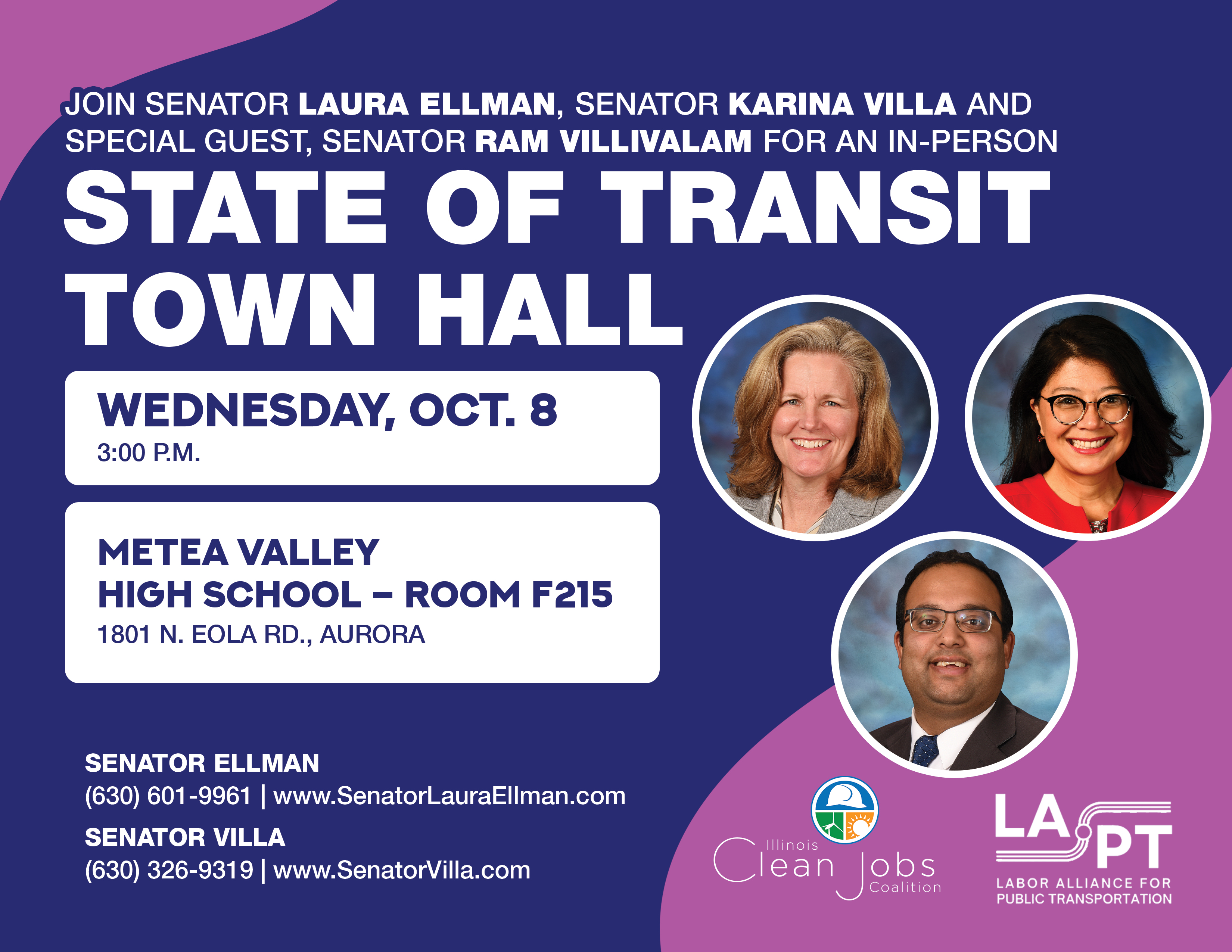 Villa Ellman Villivalam TransitTownhall Flyer