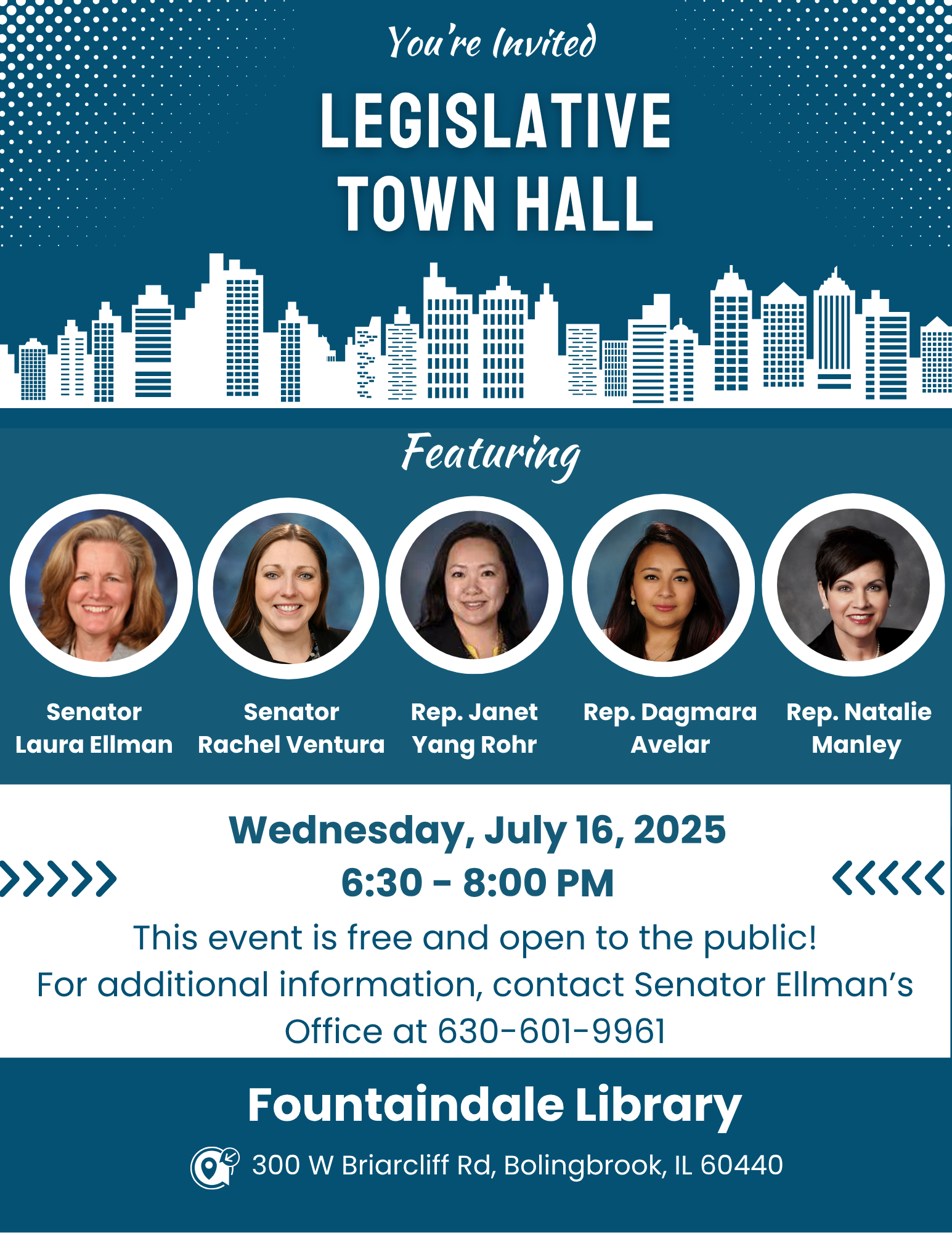  Bolingbrook Legislative Town Hall 