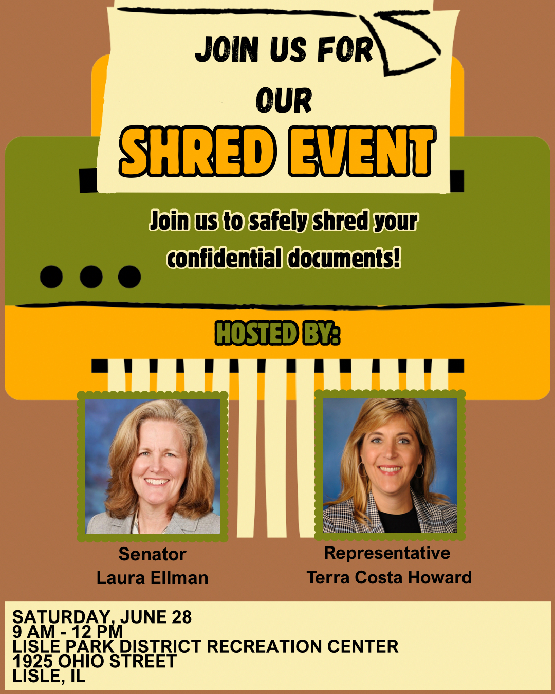 Join Us for our Shred Event